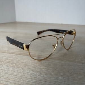 Ray-Ban rb3491 001/13 Sunglasses FRAMES ONLY READ Gold 59-15-135 Italy